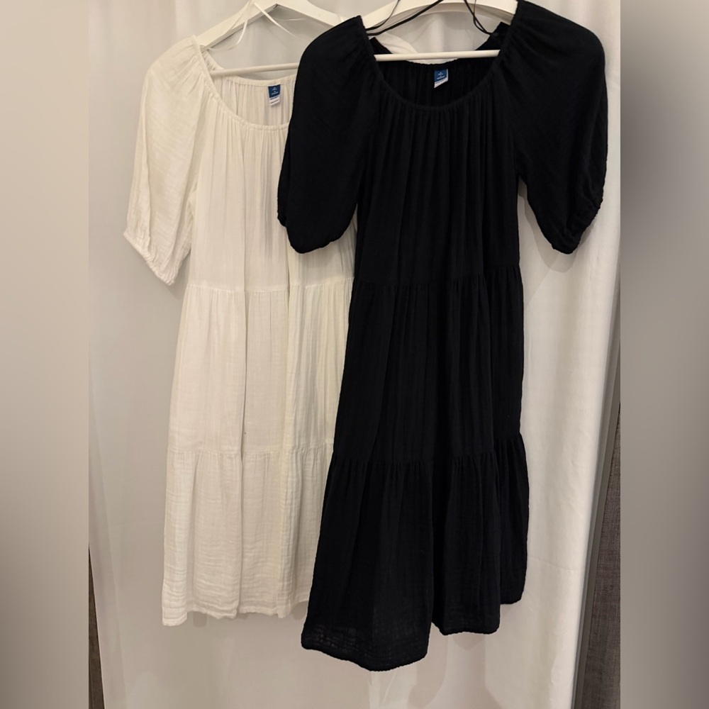 Old Navy Black and White Dresses